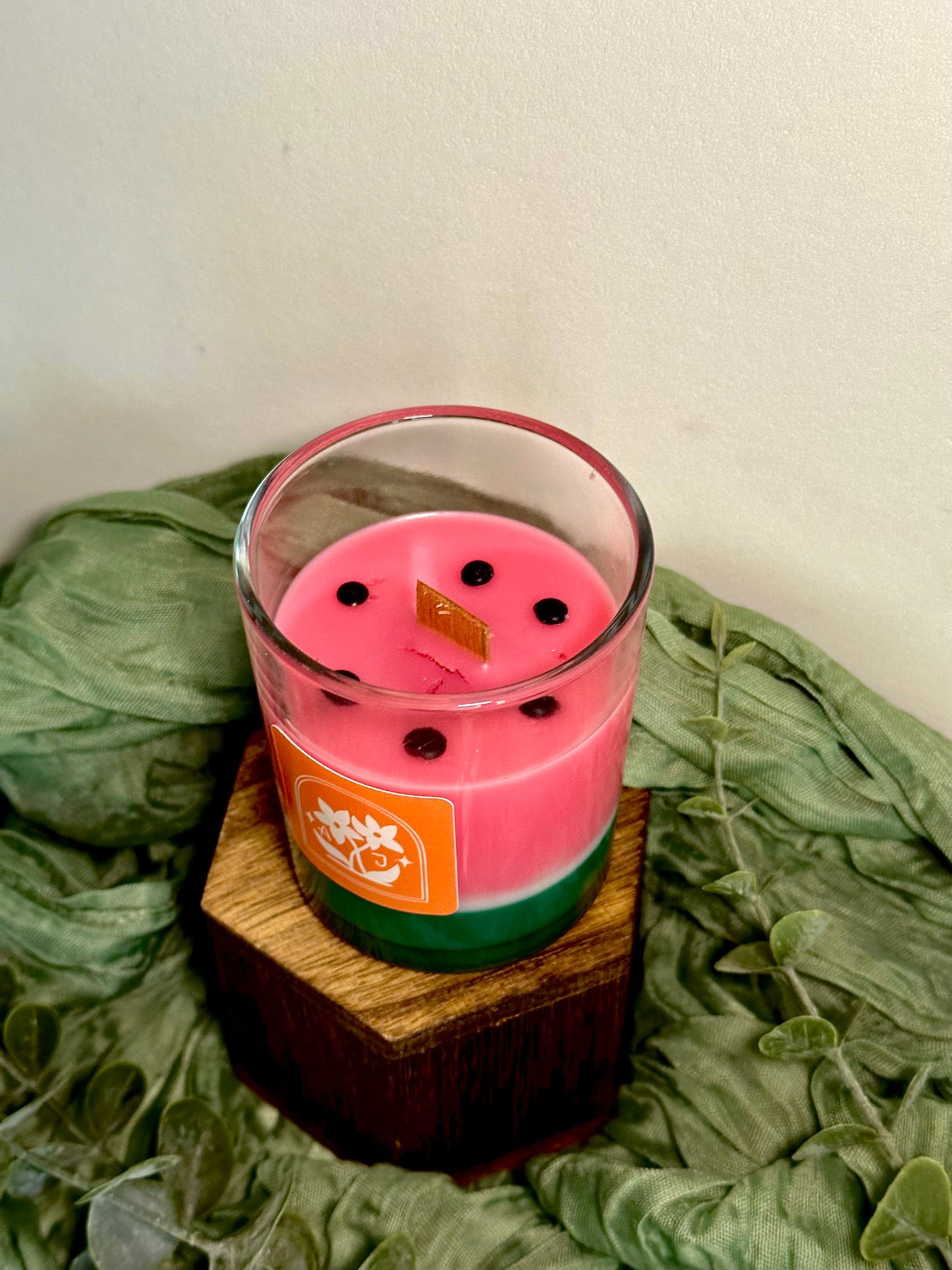 Bougie pastèque