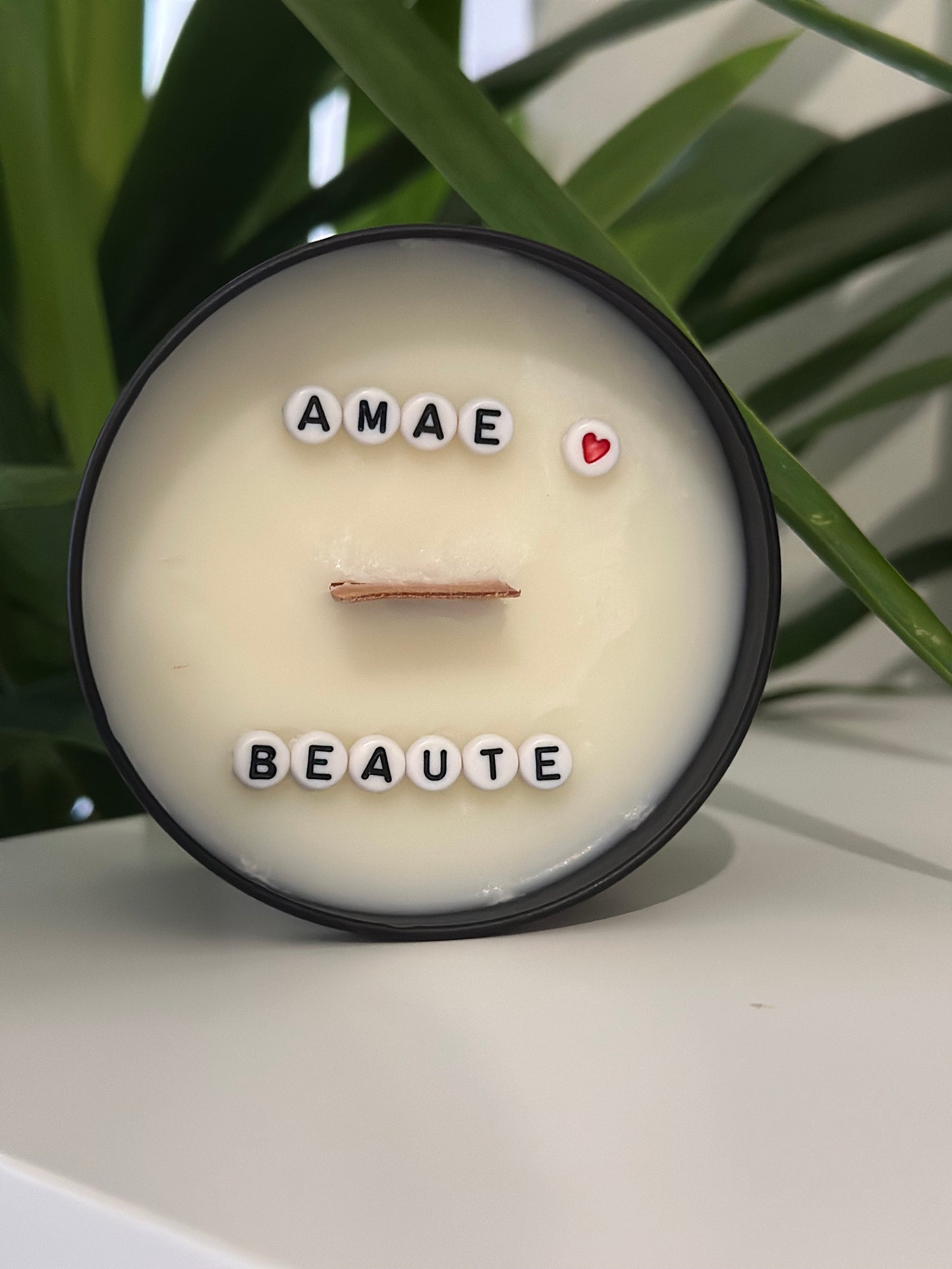 Bougie personnalisée