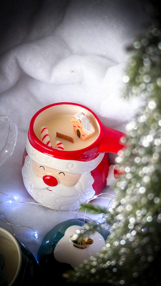 Bougie Père Noël